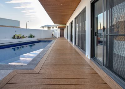 Paradise Point project image of poolside decking